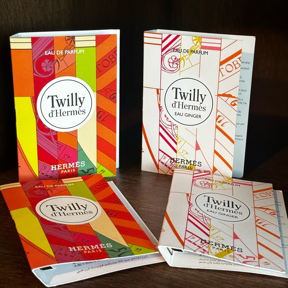 Hermes Twilly and Twilly Ginger perfume samples